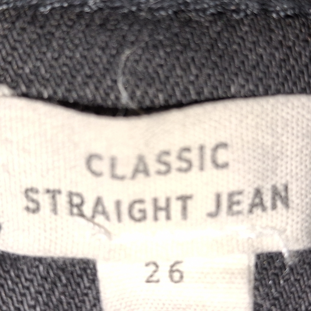 Madewell Straight Leg Jeans in Dark Gray - Picture 3 of 5